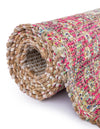 Savannah Threads Collection Area Rug - Charleston Rectangle Ivory Pink  lifestyle 37