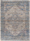 Desert Weave Jute Collection Area Rug - Sahara Rectangle Blue  lifestyle 3