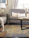 Desert Weave Jute Collection Area Rug - Sahara Rectangle Multi  lifestyle 15
