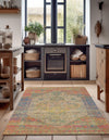 Desert Weave Jute Collection Area Rug - Sahara Rectangle Multi  lifestyle 18