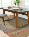Desert Weave Jute Collection Area Rug - Sahara Rectangle Multi  lifestyle 27
