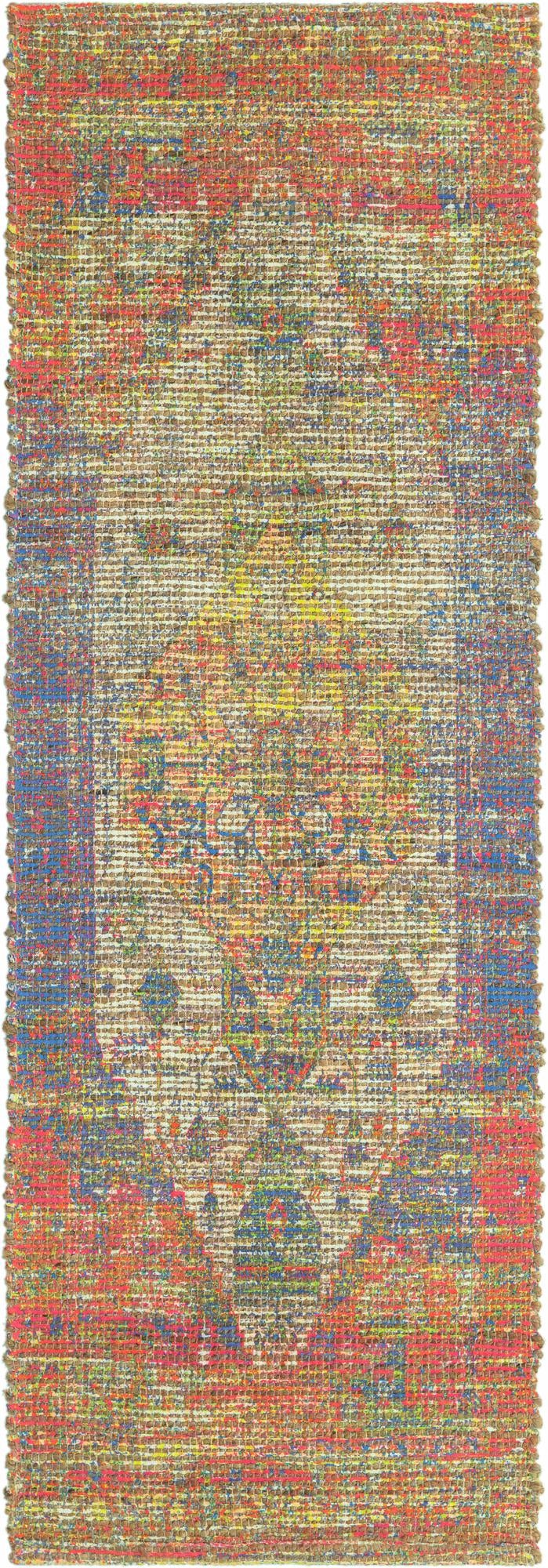 Savannah Threads Collection Area Rug - Sahara Runner Multi  lifestyle 123