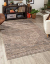 Desert Weave Jute Collection Area Rug - Sahara Rectangle Natural  lifestyle 4