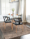 Desert Weave Jute Collection Area Rug - Sahara Rectangle Natural  lifestyle 8
