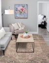Desert Weave Jute Collection Area Rug - Sahara Rectangle Natural  lifestyle 12