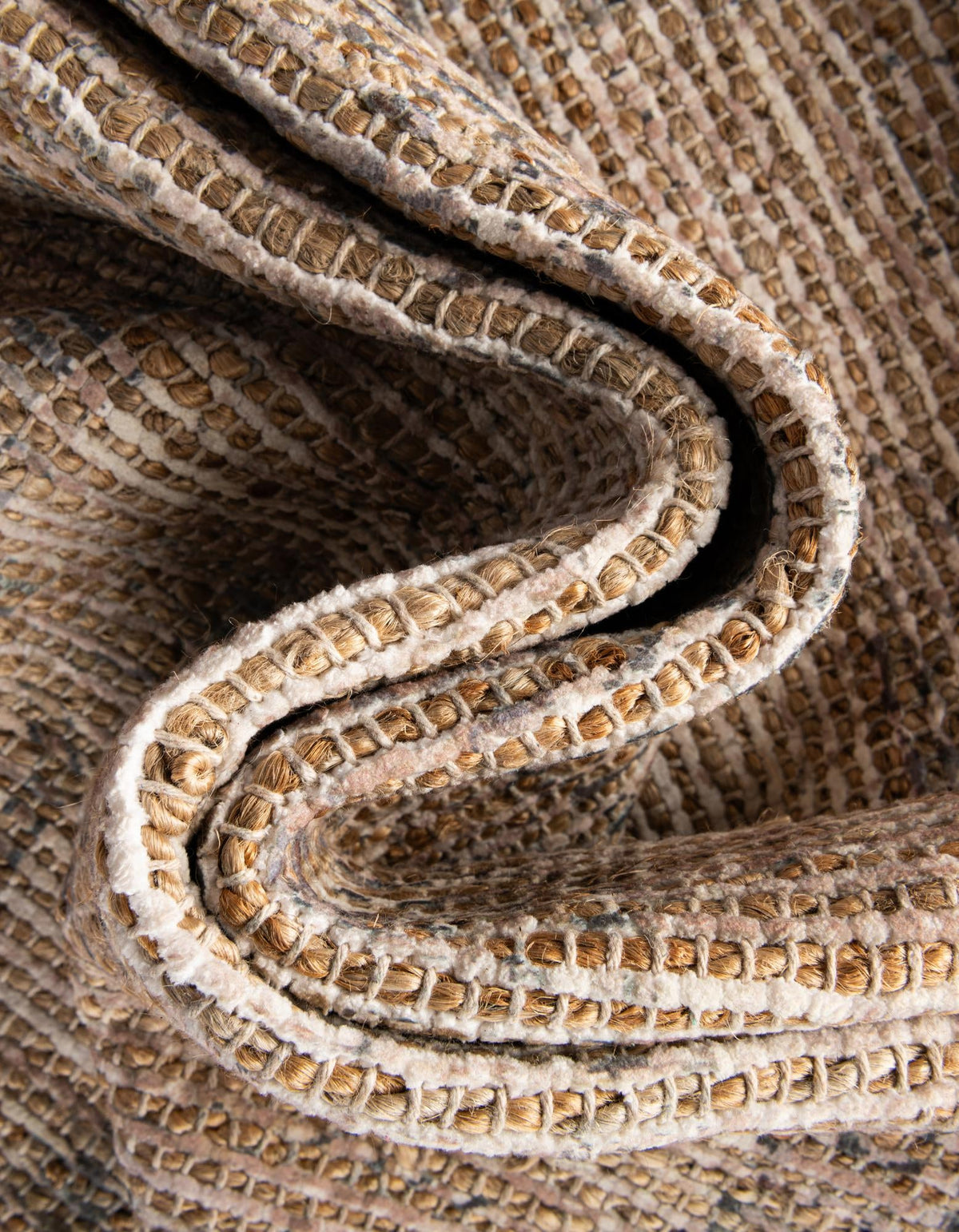 Desert Weave Jute Collection Area Rug - Sahara Rectangle Natural  lifestyle 30