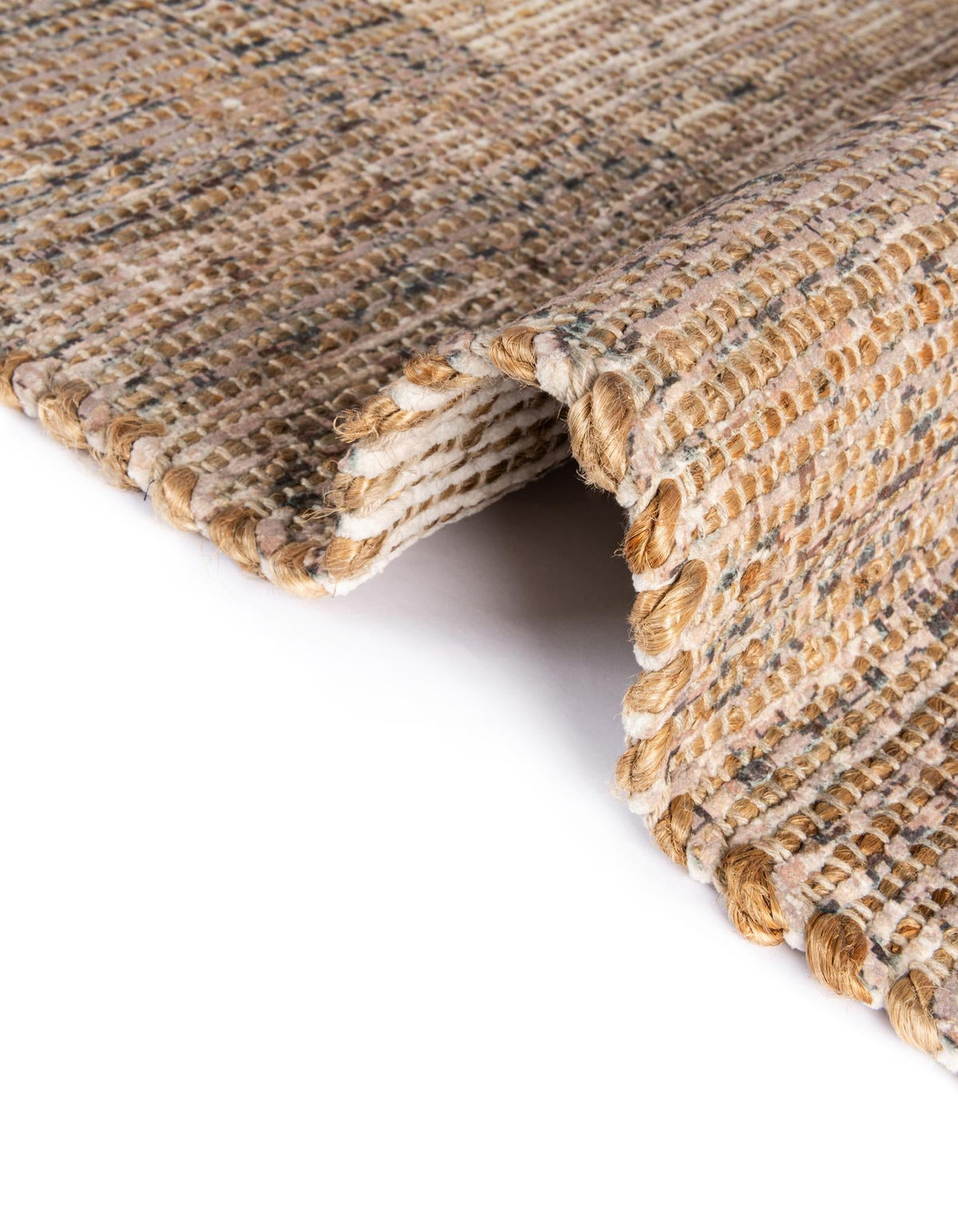 Desert Weave Jute Collection Area Rug - Sahara Rectangle Natural  lifestyle 34