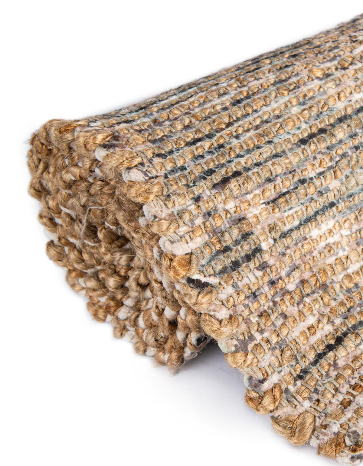 Desert Weave Jute Collection Area Rug - Sahara Rectangle Natural  lifestyle 38