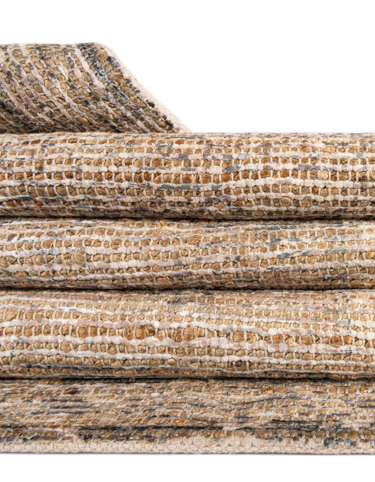 Desert Weave Jute Collection Area Rug - Sahara Rectangle Natural  lifestyle 42