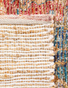 Savannah Threads Collection Area Rug - Charleston Rectangle Orange Yellow  lifestyle 16