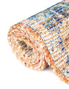 Savannah Threads Collection Area Rug - Charleston Rectangle Orange Yellow  lifestyle 19