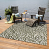 Jungle Expedition Collection Area Rug -  Amazon (Green) Square Green  lifestyle 3