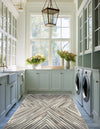 Savannah Hideaway Collection Area Rug - Serengeti Rectangle Gray Ivory  lifestyle 3