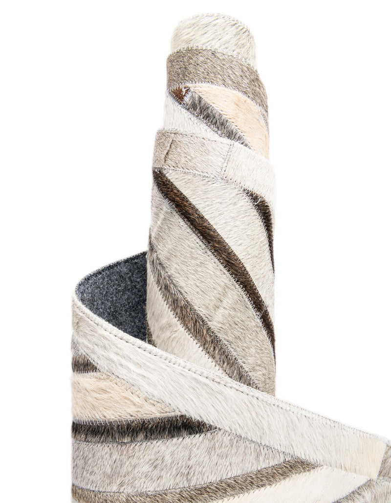 Savannah Hideaway Collection Area Rug - Serengeti Rectangle Gray Ivory  lifestyle 18