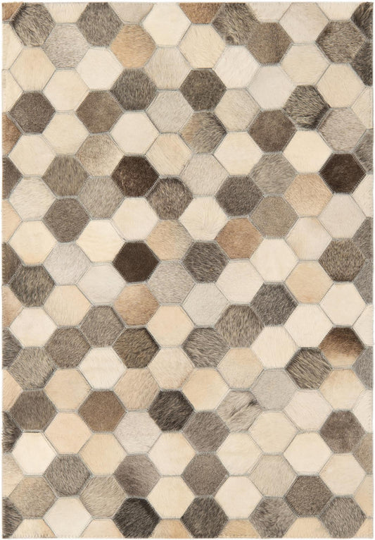Savannah Hideaway Collection Area Rug - Savannah Rectangle Ivory Gray  lifestyle 2