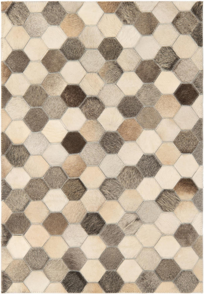 Savannah Hideaway Collection Area Rug - Savannah Rectangle Ivory Gray  lifestyle 2