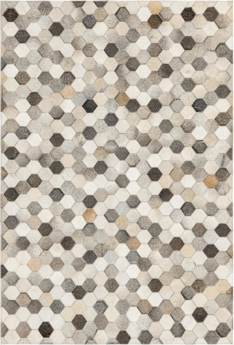 Savannah Hideaway Collection Area Rug - Savannah Rectangle Ivory Gray  lifestyle 3