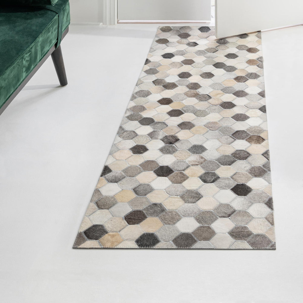 Savannah Hideaway Collection Area Rug - Savannah Runner Ivory Gray  lifestyle 79