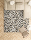 Savannah Hideaway Collection Area Rug - Savannah Square Ivory Gray  lifestyle 50