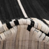 Savannah Hideaway Collection Area Rug - Savannah Rectangle Black White  lifestyle 15
