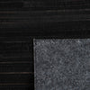 Savannah Hideaway Collection Area Rug - Savannah Rectangle Black White  lifestyle 16