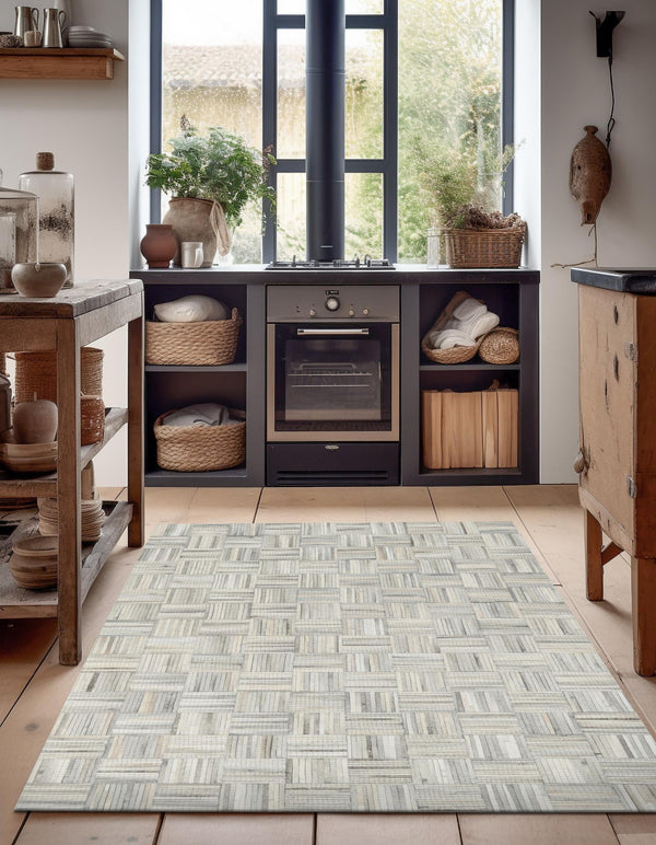 Savannah Hideaway Collection Area Rug - Savannah Rectangle Light Brown Ivory  lifestyle 6