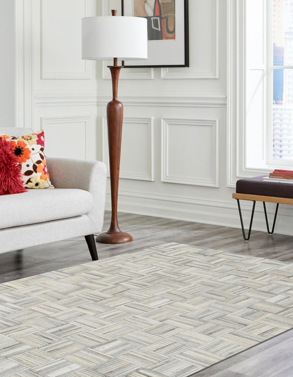 Savannah Hideaway Collection Area Rug - Savannah Rectangle Light Brown Ivory  lifestyle 11