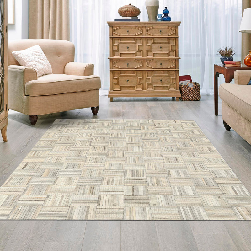 Savannah Hideaway Collection Area Rug - Savannah Rectangle Light Brown Ivory  lifestyle 23
