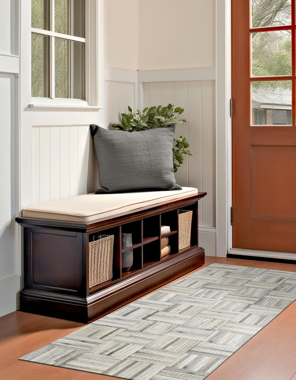 Savannah Hideaway Collection Area Rug - Savannah Runner Light Brown Ivory  lifestyle 39
