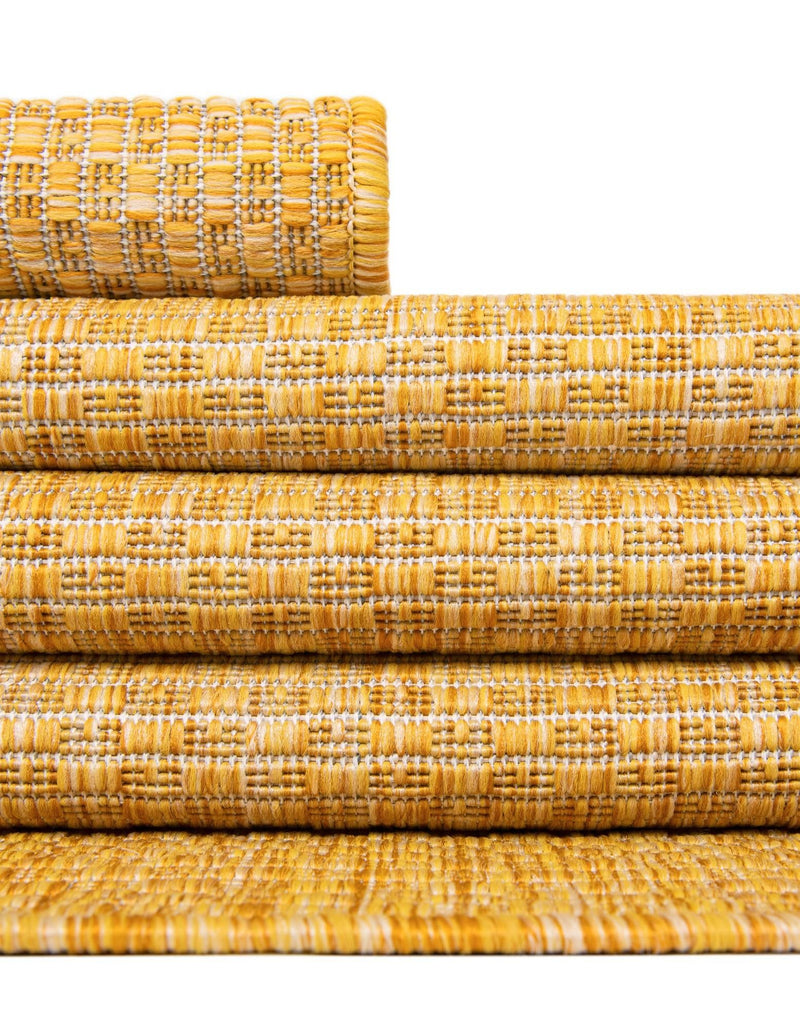 Seaside Serenity Collection Area Rug - Veranda (Corn Harvest Yellow) Rectangle Corn Harvest Yellow  lifestyle 38