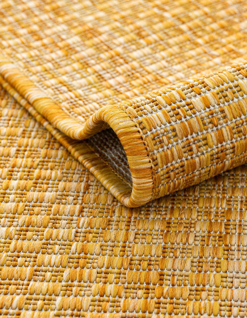 Patio Perfection Collection Area Rug - Veranda (Corn Harvest Yellow) Oval Corn Harvest Yellow  lifestyle 12