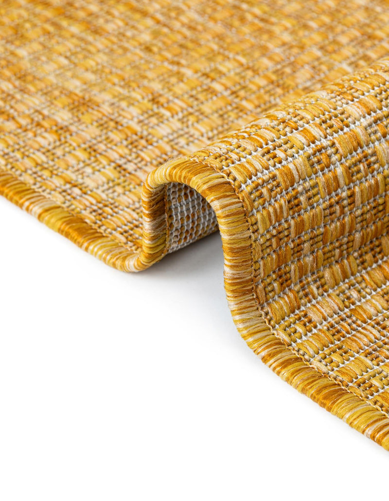 Patio Perfection Collection Area Rug - Veranda (Corn Harvest Yellow) Oval Corn Harvest Yellow  lifestyle 16