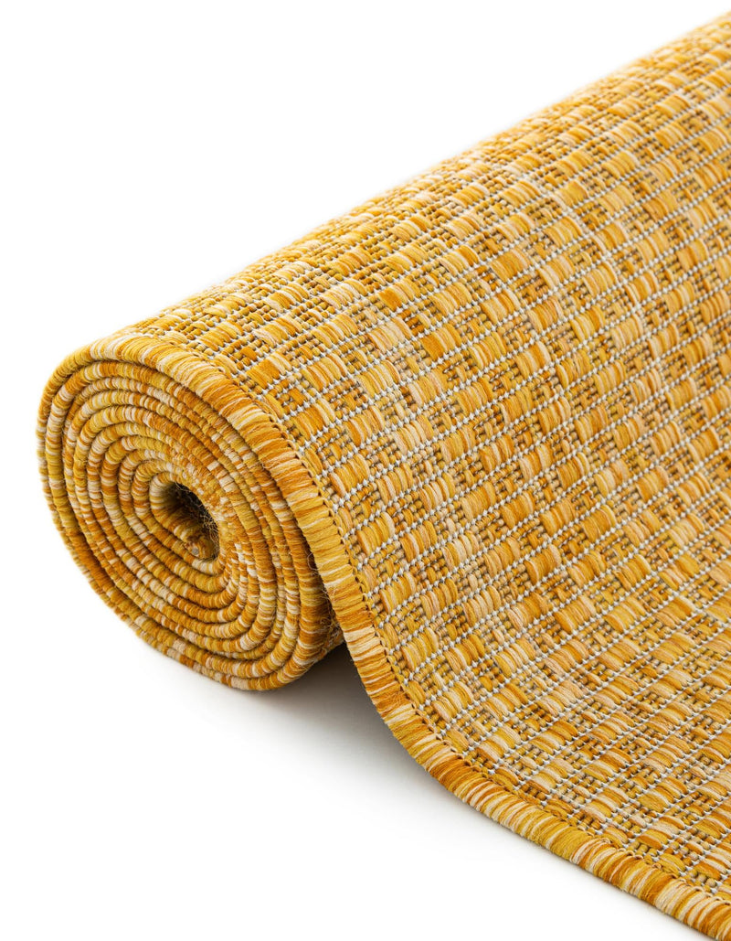 Patio Perfection Collection Area Rug - Veranda (Corn Harvest Yellow) Oval Corn Harvest Yellow  lifestyle 18