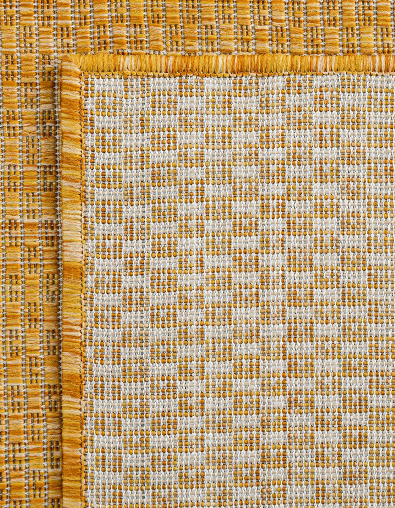 Patio Perfection Collection Area Rug - Veranda (Corn Harvest Yellow) Square Corn Harvest Yellow  lifestyle 7