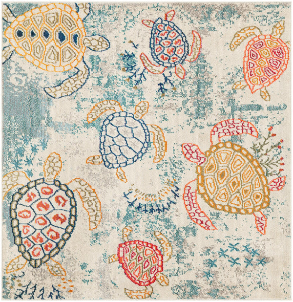 Sorrento Shores Collection Area Rug -  Massa Square Beige  lifestyle 21