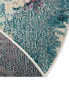 Sorrento Shores Collection Area Rug -  Vico Round Light Blue  lifestyle 71