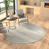 Trellis Haven Collection Area Rug - Havenwood Round Ivory  lifestyle 123