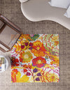 Venetian Elegance Collection Area Rug -  Accademia Square Ivory  lifestyle 76