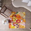 Venetian Elegance Collection Area Rug -  Accademia Square Ivory  lifestyle 90