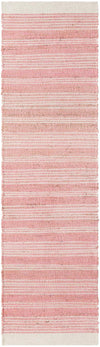 Coastal Weave Collection Area Rug - Marina Runner Blush Pink  lifestyle 54