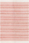 Coastal Weave Collection Area Rug - Marina Rectangle Blush Pink  lifestyle 2