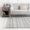 Coastal Weave Collection Area Rug - Marina Rectangle Gray  lifestyle 40