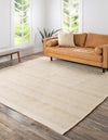 Coastal Weave Collection Area Rug - Marina Square Ivory and White  lifestyle 77
