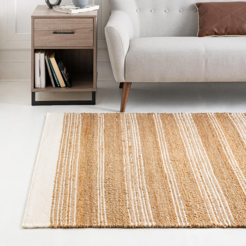 Coastal Weave Collection Area Rug - Marina Rectangle Natural  lifestyle 43
