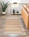 Coastal Weave Collection Area Rug - Marina Runner Natural  lifestyle 64