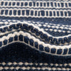 Coastal Weave Collection Area Rug - Marina Rectangle Navy Blue  lifestyle 13