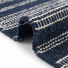Coastal Weave Collection Area Rug - Marina Rectangle Navy Blue  lifestyle 17