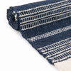 Coastal Weave Collection Area Rug - Marina Rectangle Navy Blue  lifestyle 21