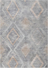 Aegean Elegance Collection Area Rug -  Rhodes Rectangle Gray  lifestyle 2