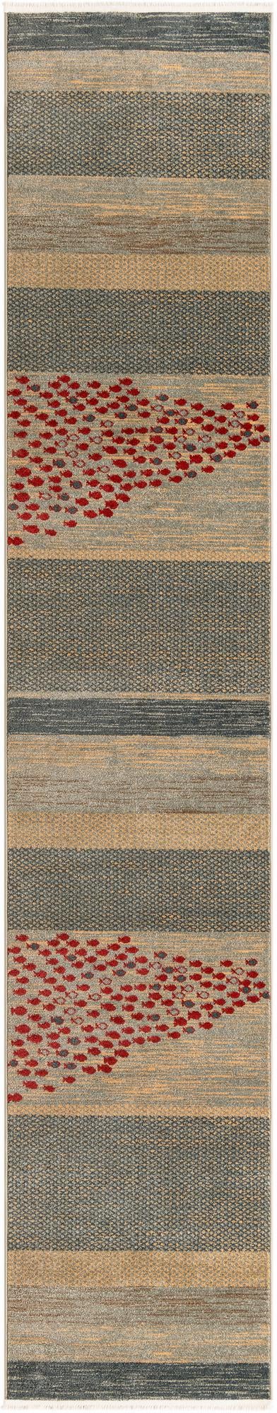 Zagros Oasis Collection Area Rug -  Kermanshah Runner Blue  lifestyle 30